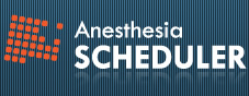 Anesthesia Scheduler
